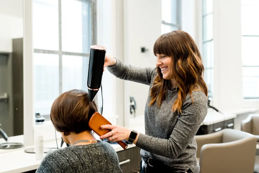 Travail sur cheveux texturés